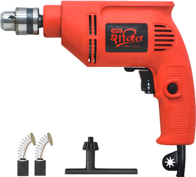 HPD Shakti Electric Machine 10MM 10ED (Speed Control With Reverse / Forward)500 WATT Pistol Grip Drill(13 mm Chuck Size)