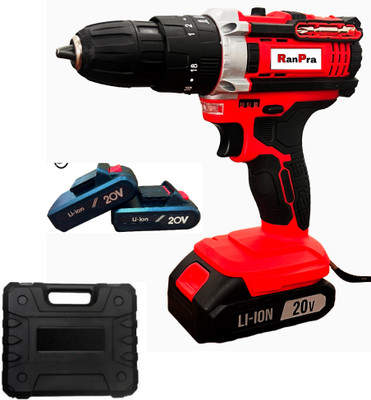 RanPra 20V MAXIM SCREWDRIVER WITH HAMMER OPTION HEAVY DUTY RH-483 TOOL KIT Cordless Drill(13 mm Chuck Size)