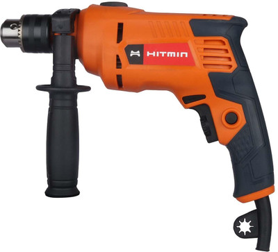 Hit Min HMDV13AS8 Corded Impact Drill 550 W Motor, 13mm Drill Chuck & 0-3000 RPM, 0-48000 bpm Pistol Grip Drill(13 mm Chuck Size)