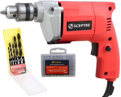 Sceptre Drill Machine with Long Cord & Professional Grade Motor SP-2310 Pistol Grip Drill(10 mm Chuck Size)