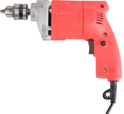 FOSTER FPD-010A | Drill Machine for Home Use | 400W | Made in India | Copper Armature | FPD 010A 10mm Angle Drill(10 mm Chuck Size)