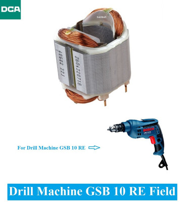 Sauran DCA (Brand) Field Coil For Bosch Drill Machine GSB 10 RE (F24) Power & Hand Tool Kit(1 Tools)