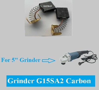 Sauran 4 set (8 pcs) Carbon For Angle Grinder G15SA2 (5 inch Grinder) Power & Hand Tool Kit(4 Tools)