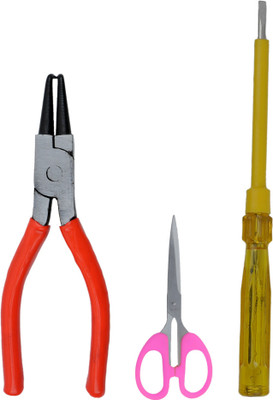 ALYRATOOLS HandyFix 3-in-1 Essential DIY Tool Kit Hand Tool Kit(3 Tools)