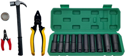 ALYRATOOLS 5-in-1 Heavy Duty Multi-Purpose Tool Combo Kit Hand Tool Kit(5 Tools)