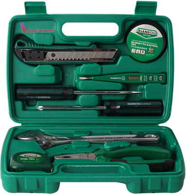 MALFAH ENTERPRISES HANBON 110109 GIFT TYPE TOOLS SET 9PCS Hand Tool Kit(9 Tools)