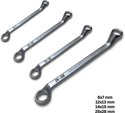 4MECH Deep Offset, Heavy Duty, Professional Quality Hand Tool Kit(4 Tools)