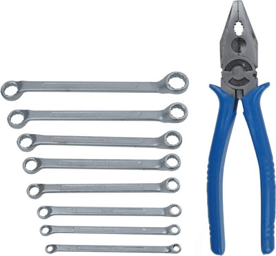 ALYRATOOLS 2-Piece Spanner Set with Combination Pliers Hand Tool Kit(2 Tools)