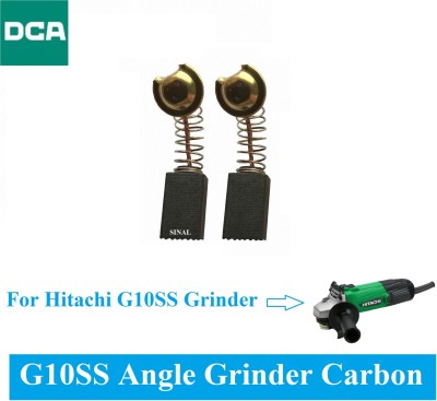 SINAL Carbon Brush Set (DCA Make) For Hitachi Grinder Model G10SS (CR47) Power & Hand Tool Kit(1 Tools)