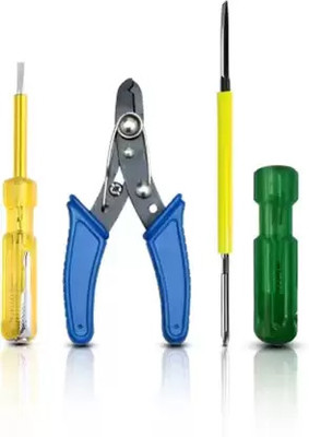 ARQEST 2 in1 Multipurpose Screw driver with Line Tester and Wire Cutter Hand Tool Kit(3 Tools)