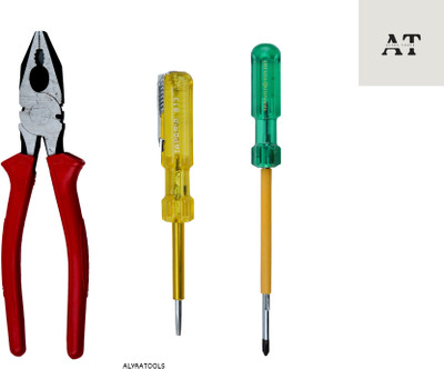 ALYRATOOLS 3 Piece Hand Tool Set Power & Hand Tool Kit(3 Tools)