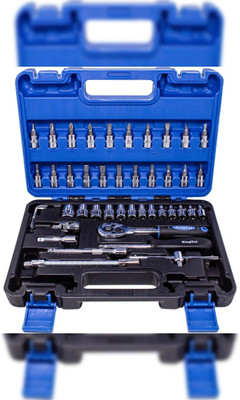 KINGTUL Tool set 46pcs Power & Hand Tool Kit(46 Tools)
