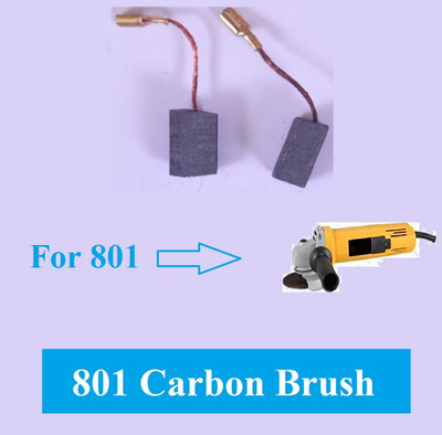 Sauran 2 Set (4 pieces) Carbon Brush for 801 Angle Grinder Power & Hand Tool Kit(4 Tools)