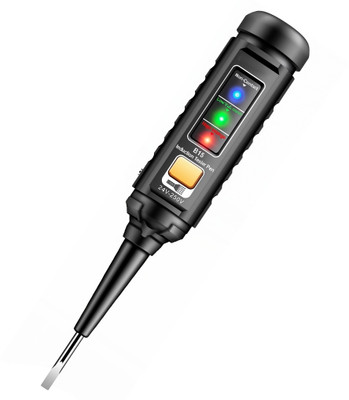 Zomei Voltage Tester Pen 24-250V AC DC Electric Detector for Home and Professional Use Hand Tool Kit(1 Tools)