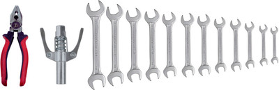 ALYRATOOLS Professional Hand Tool Combo Set – Spanners + Pliers + Compressor Hand Tool Kit(3 Tools)