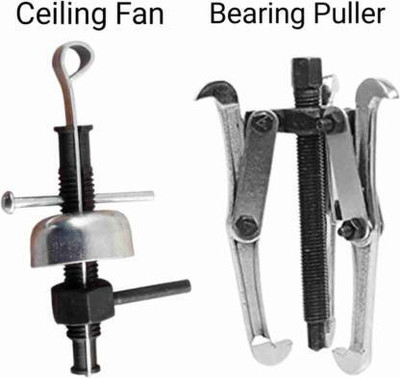 TOOLBUX Bearing Puller 3Leg 4Inch 6201-6202 Fan puller Hand Tool Kit Hand Tool Kit(2 Tools)