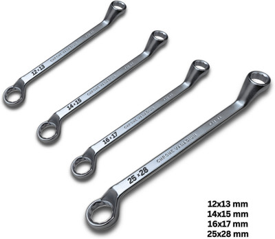 4MECH Deep Offset, Heavy Duty, Professional Quality Hand Tool Kit(4 Tools)