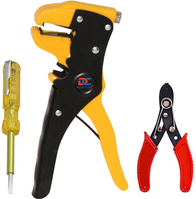 Digital Craft Automatic Wire Stripper,Wire Stripper,Line Tester Hand Tool Kit(3 Tools)