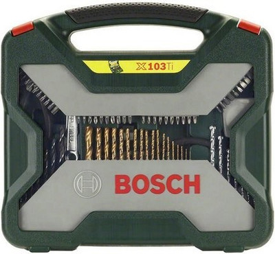 BOSCH 103-piece X-Line Titanium set Hand Tool Kit(103 Tools)