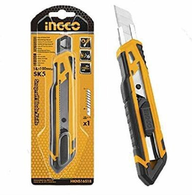 INGCO Snap-Off Blade Knife Hand Tool Kit(1 Tools)