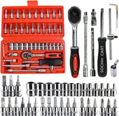 OWNEARTH 46-In-1 Tool Kit & Screwdriver Set Power & Hand Tool Kit(46 Tools)