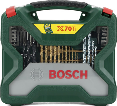 BOSCH Promoline Accessory Set 70Ti & Pliers-Set Hand Tool Kit(70 Tools)