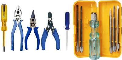 DHATRI TOOLS Power & Hand Tool Kit(9 Tools)