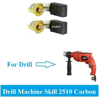 Sauran 4 Set (8 pcs) Carbon For Drill Machine Skill2510 Power & Hand Tool Kit(4 Tools)