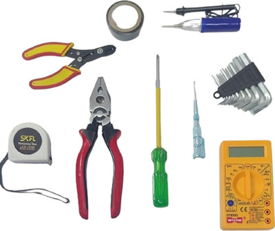 VMTRONIX TOOL KIT 08 SERIE SPACKOF9 Power & Hand Tool Kit(9 Tools)