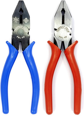PERFECT TECH Combination Cutting Plier Hand Tool Kit(2 Tools)