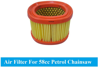 Sauran Air Filter Round For 58cc Petrol Chainsaw`CK7 Power & Hand Tool Kit(1 Tools)