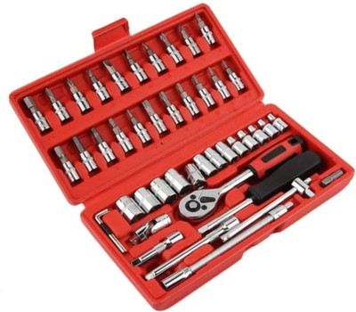 ALCANTARA Multipurpose Tool Kit 46PCS-1661 Hand Tool Kit(46 Tools)