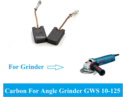 Sauran 2 set (4 pcs) Carbon For Angle Grinder GWS 10-125 Power & Hand Tool Kit(2 Tools)