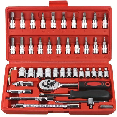 KRUNALENTERPRISE 46 in 1 SCREWDRIVER AND TOOLKIT SET Combination Screwdriver Set (Pack of 1) Hand Tool Kit(40 Tools)