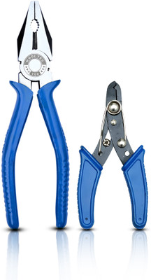 MODITEC Electrician Combo-02 200 MM Plier & 130 MM Wire Cutter Hand Tool Kit(2 Tools)