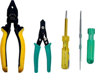 ALYRATOOLS Essential Hand Tool Kit (4-Piece Set) Hand Tool Kit(5 Tools)