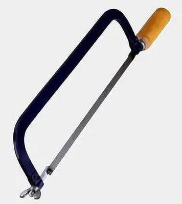 STAR SUNLITE Hacksaw Frame Wooden Handle 12" with High Carbon Blade (Aari Set) Hand Tool Kit