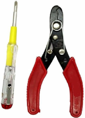 Aaisha Crafts Wire Cutter+ Linemen Tester Screwdriver Power & Hand Tool Kit(2 Tools)