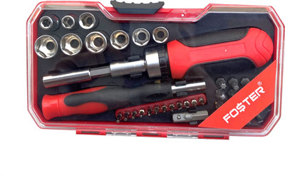 FOSTER FSK-040 Combination and Ratchet screwdriver kit Multipurpose Hand Tool Kit(40 Tools)