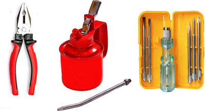 DHATRI TOOLS Power & Hand Tool Kit(7 Tools)