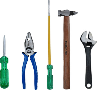 ALYRATOOLS 5-Piece Hand Tool Set Hand Tool Kit(4 Tools)