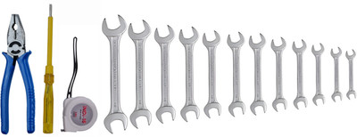 ALYRATOOLS 4-piece Multi-Tool Combo Set with Spanners, Plier & Tester Hand Tool Kit(4 Tools)