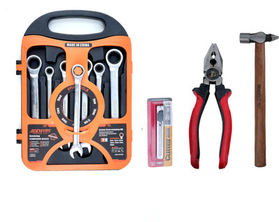 ALYRATOOLS All-in-One Mechanic s Hand Tool Combo Kit Hand Tool Kit(4 Tools)