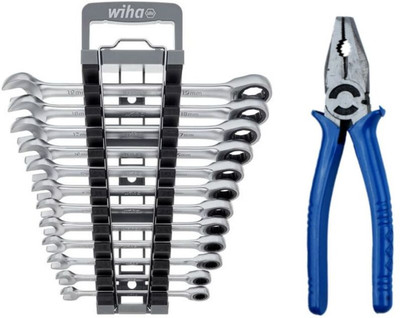 ALYRATOOLS 2-Piece Spanner Set with Combination Plier Hand Tool Kit(2 Tools)
