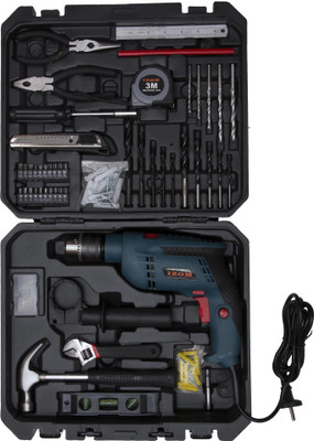 IZOM Drill Machine with accessories and DGK-13MM Power & Hand Tool Kit(110 Tools)