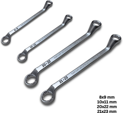 4MECH Deep Offset, Heavy Duty, Professional Quality Hand Tool Kit(4 Tools)