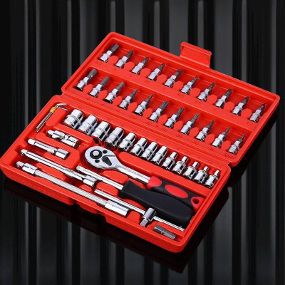 KRUNALENTERPRISE 46 in 1 SCREWDRIVER AND TOOLKIT SET Combination Screwdriver Set (Pack of 1) Hand Tool Kit(40 Tools)