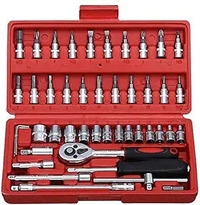 Little wawa Hand Tool Kit Hand Tool Kit(46 Tools)