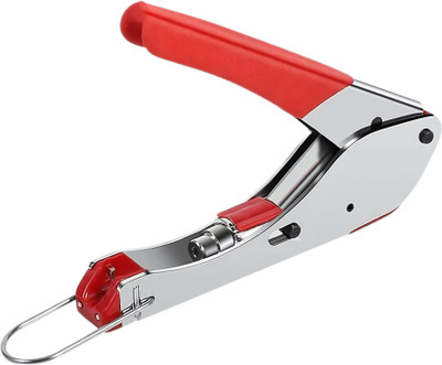 Octec Coaxial Cable Crimping Tool For RG59/RG6 F-Type Compression, Anti-Slip Grip Hand Tool Kit(1 Tools)