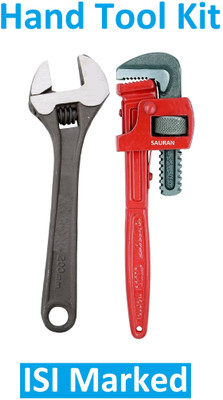 Sauran Pack of 2 ISI Marked Combination Hand Tool Set (KIT20) Hand Tool Kit(2 Tools)